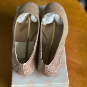Children’s Rose Gold Flats